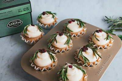 Morning Light Wreath Cupcakes