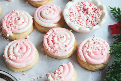 Silent Night Swirl Cookies