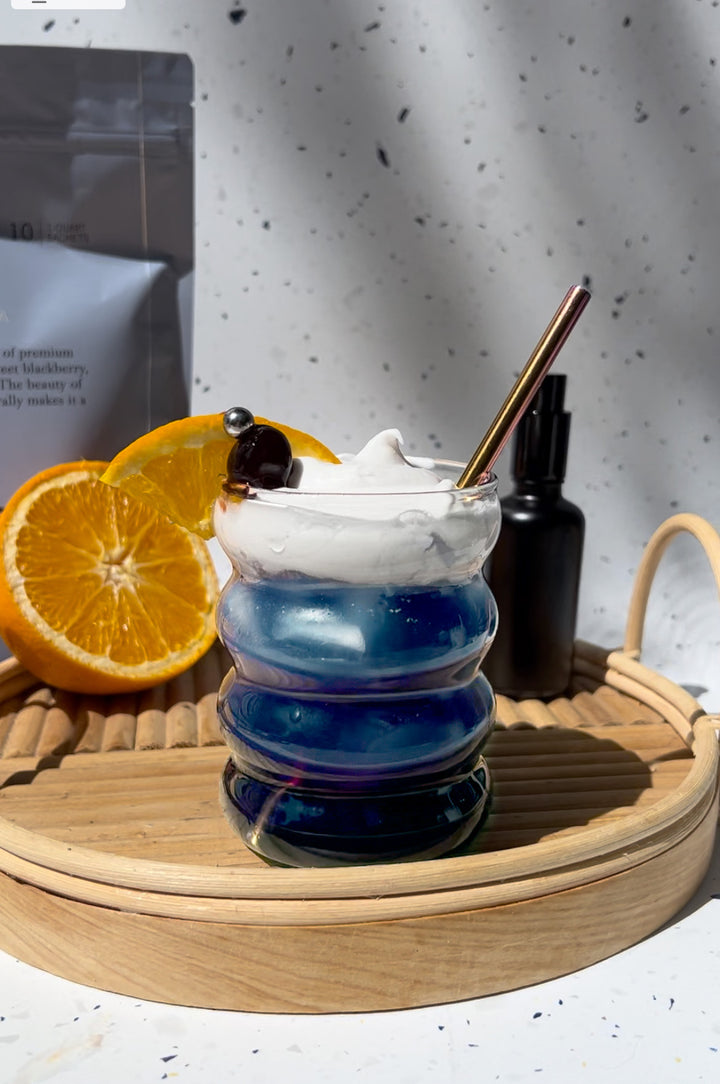 Blackberry Jasmine with Coconut Cold Foam