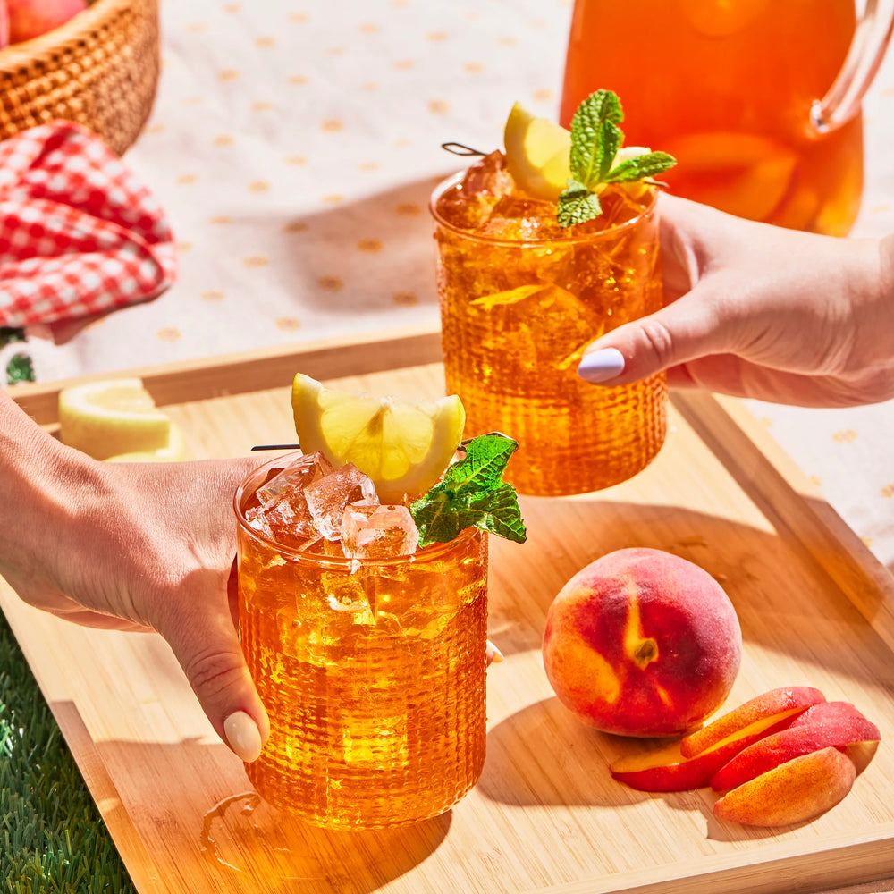 Ginger Peach Iced Tea